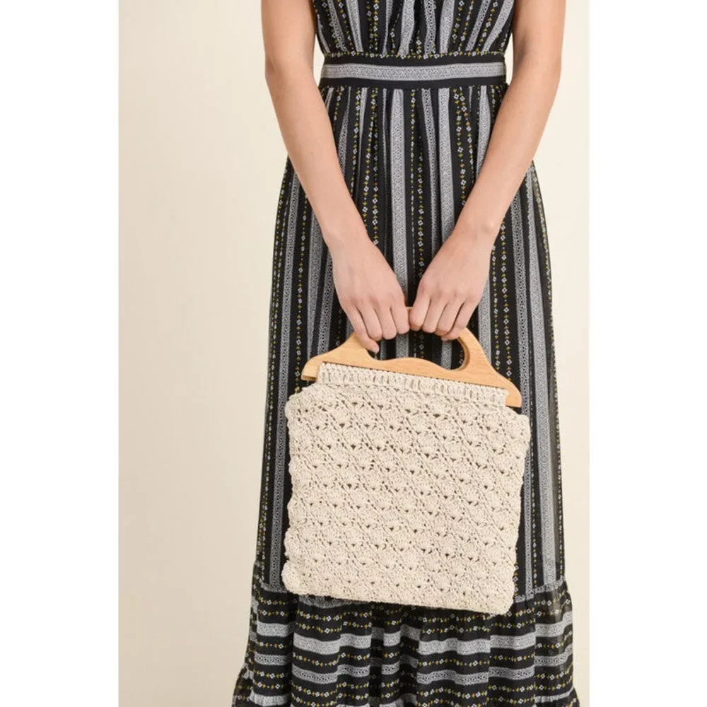 Riviera Maya Macrame Bag - Picture 3 of 4